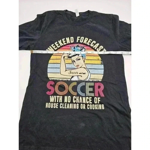 2 Soccer Mom Women's Size S/M T-shirts - Picture 5 of 7